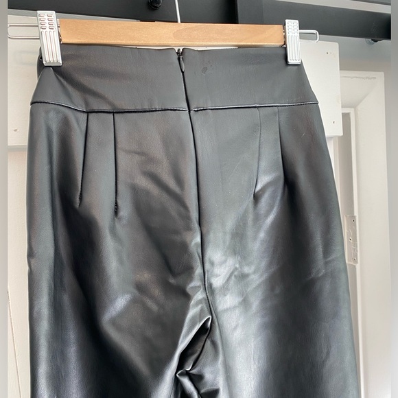 Dynamite High Waisted Faux Leather Pants - Picture 9 of 10
